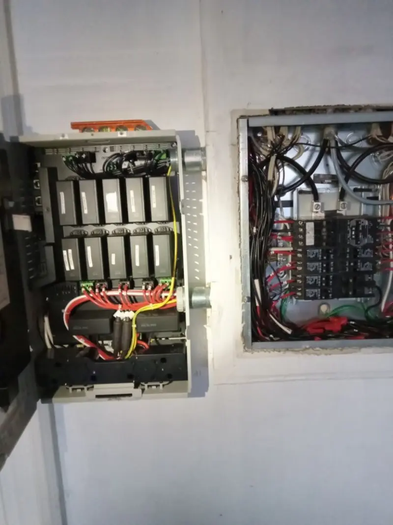 Electrical panel upgrade completed for Carbon Monoxide Detector Installation in West Windsor